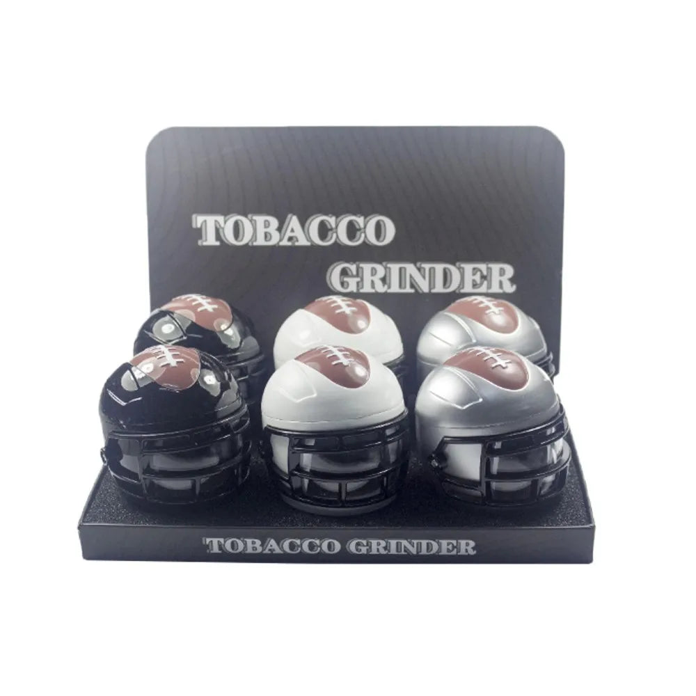 3.2" 4 PC 3D Metal Football Helmet