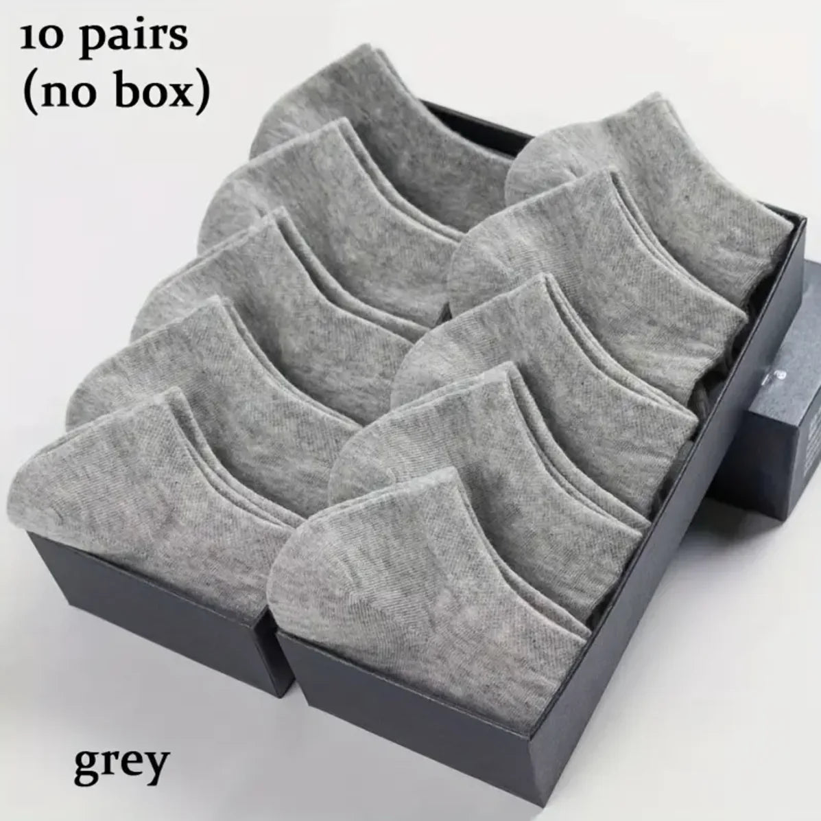 10 Pairs Men's Short Socks,