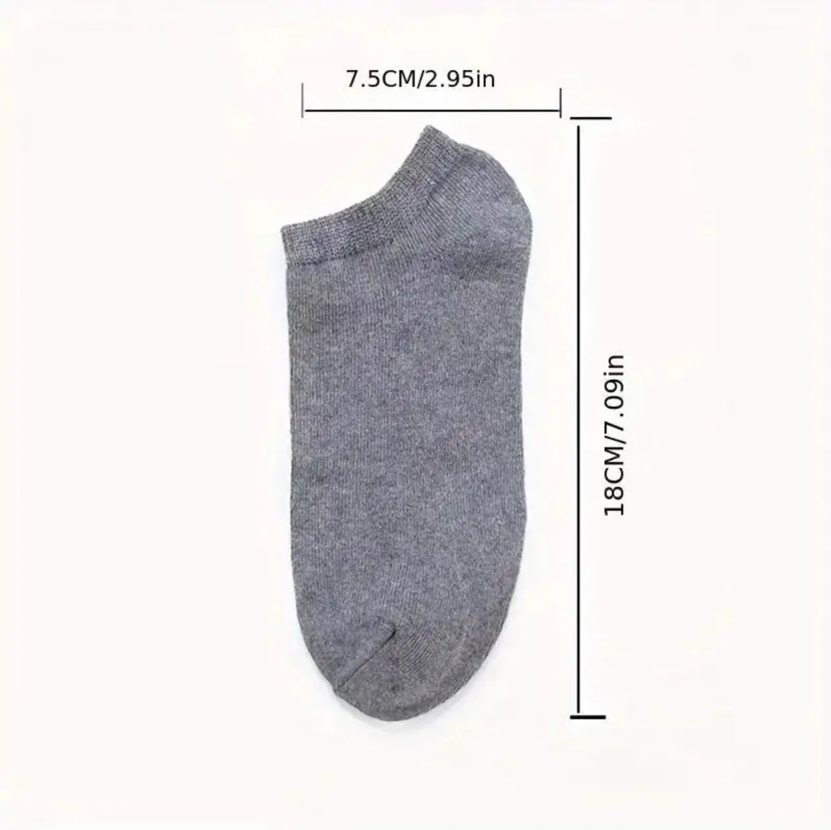 10 Pairs Men's Short Socks,