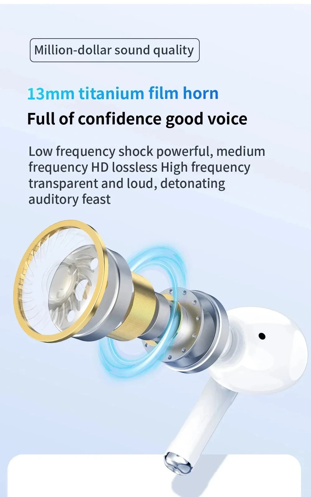 Original Pro Wireless Bluetooth Earphones Sport Earbuds