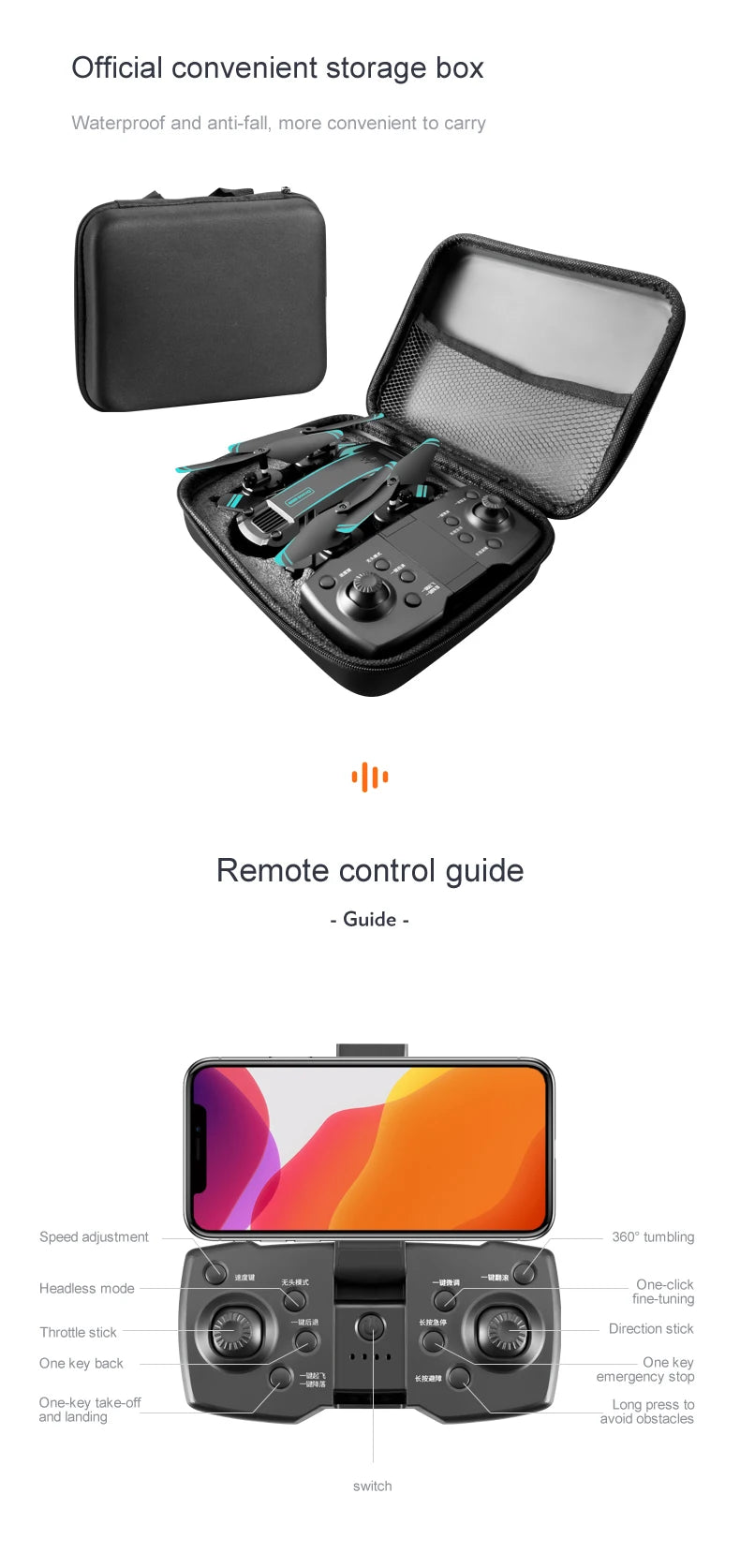 KBDFA G6Pro GPS Drone 5G Professional