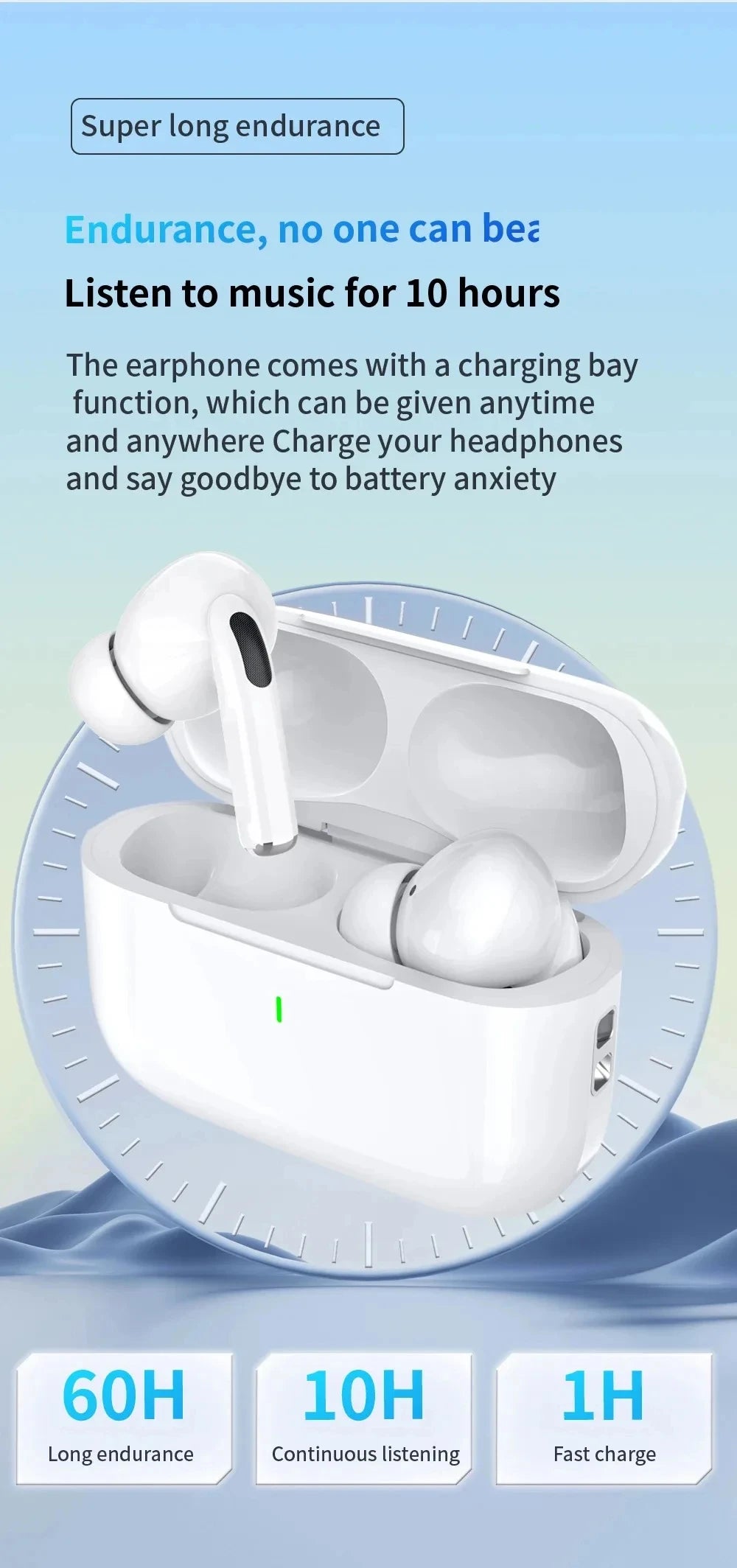 Original Pro Wireless Bluetooth Earphones Sport Earbuds