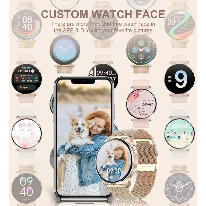 Smart Watch for Women (Answer/Make Call), Fitness Tracker