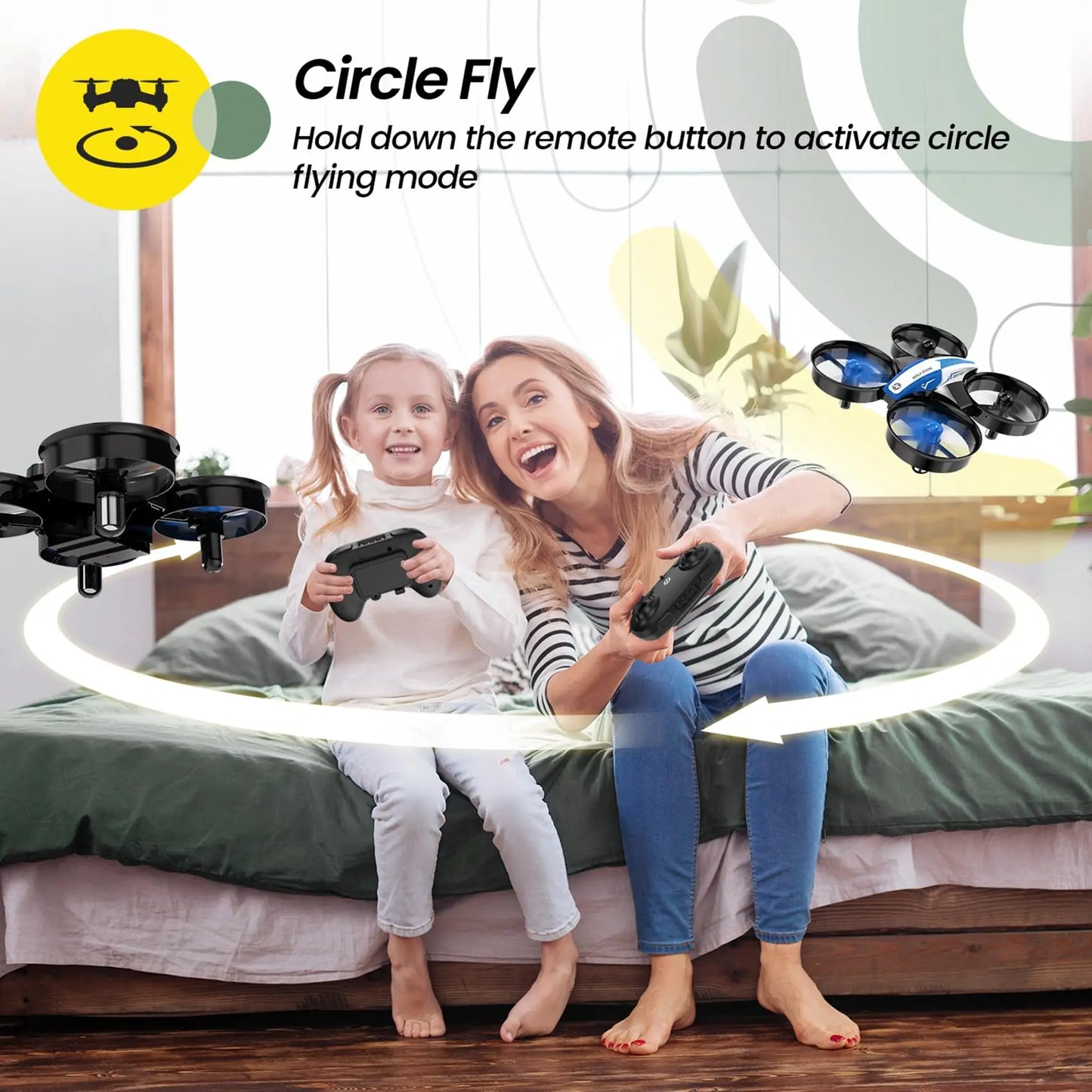 Holy Stone Mini Drone for Kids/Beginners,  RC Nano Quad,