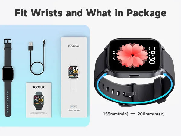 TOOBUR 2.01“ Smart Watch for Women