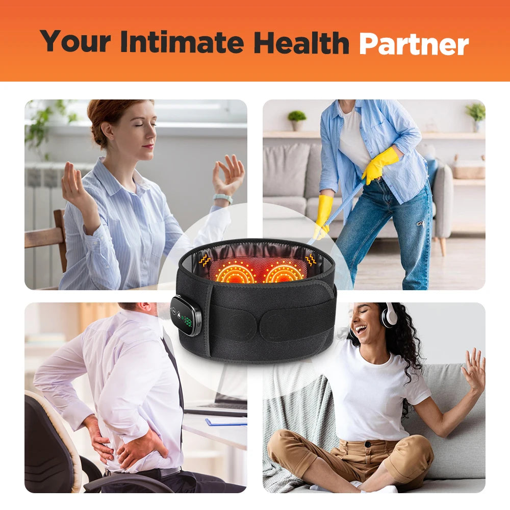 Heating Vibration Massager Belt
