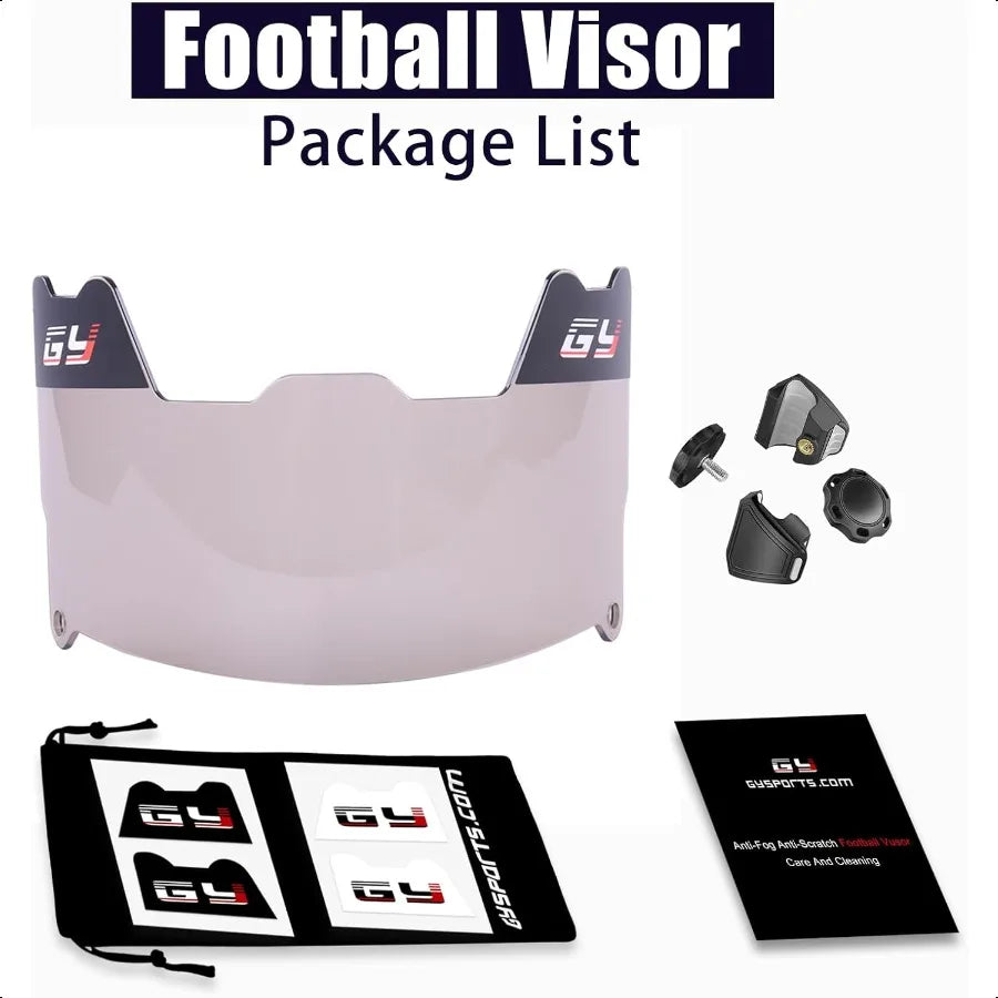 FV007 Tinted Football Visor