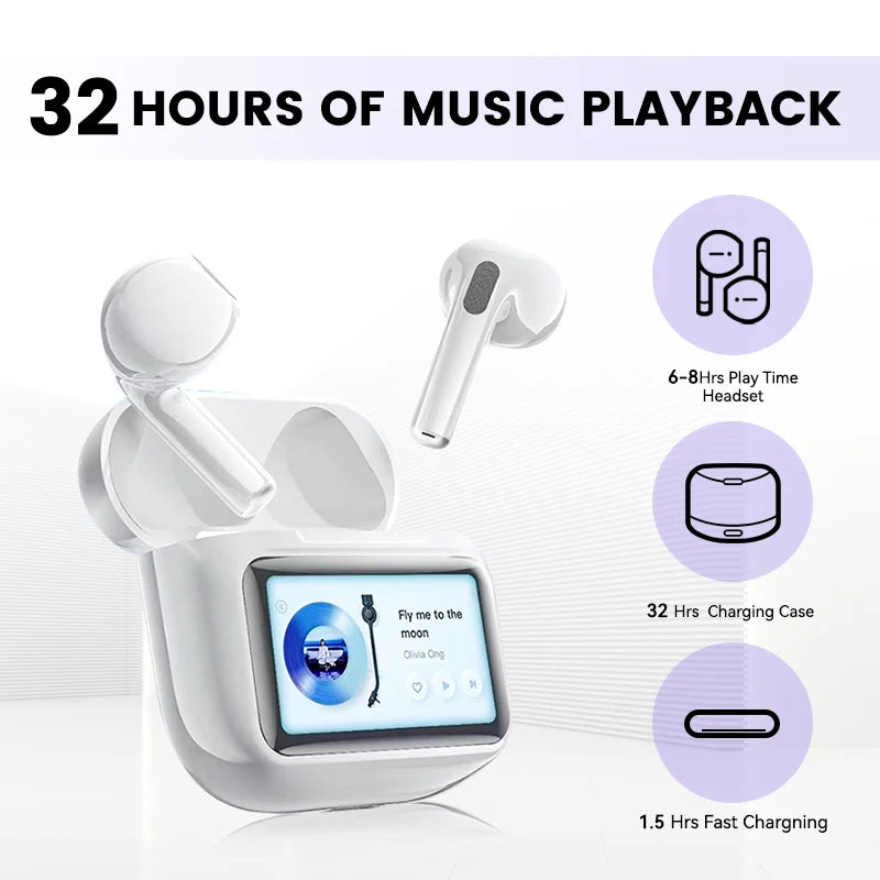 W12 ANC Noise Cancelling Earbuds