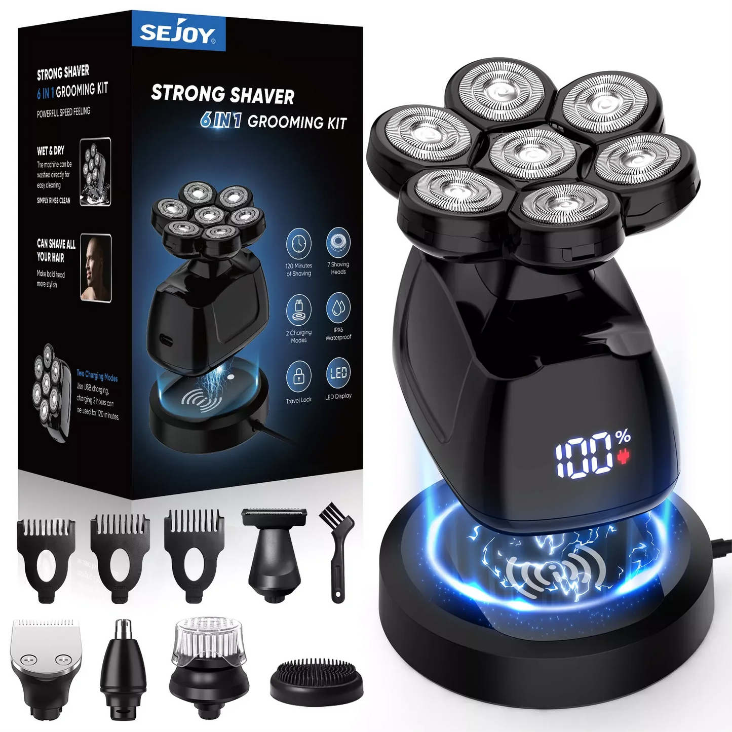 SEJOY 6-in-1 Multifunctional  Electric Razor