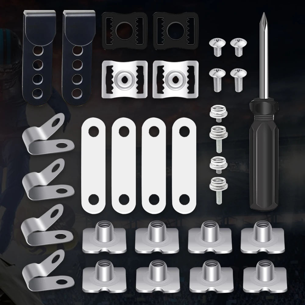 31Pcs Football Helmet Repair Kit