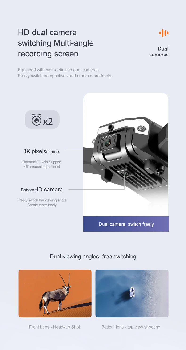 KBDFA G6Pro GPS Drone 5G Professional