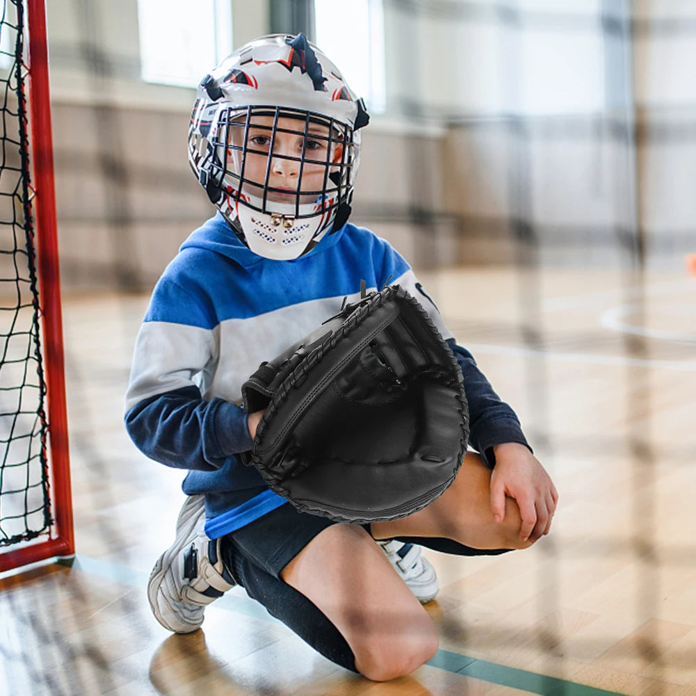 Baseball Leather Catcher Mitt for Outdoor Sports