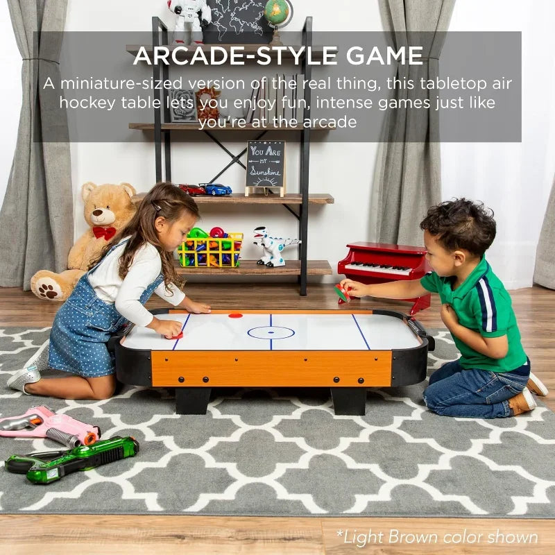 Best Choice Products 40in Portable Tabletop Air Hockey