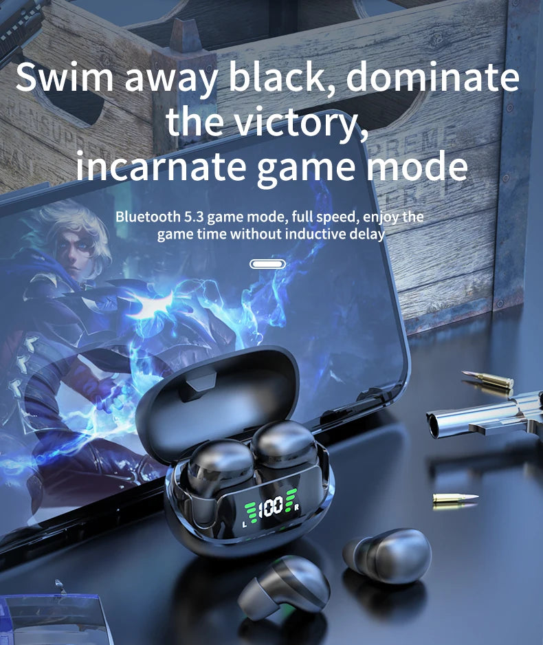 Sleep earbuds, wireless mini work earphones
