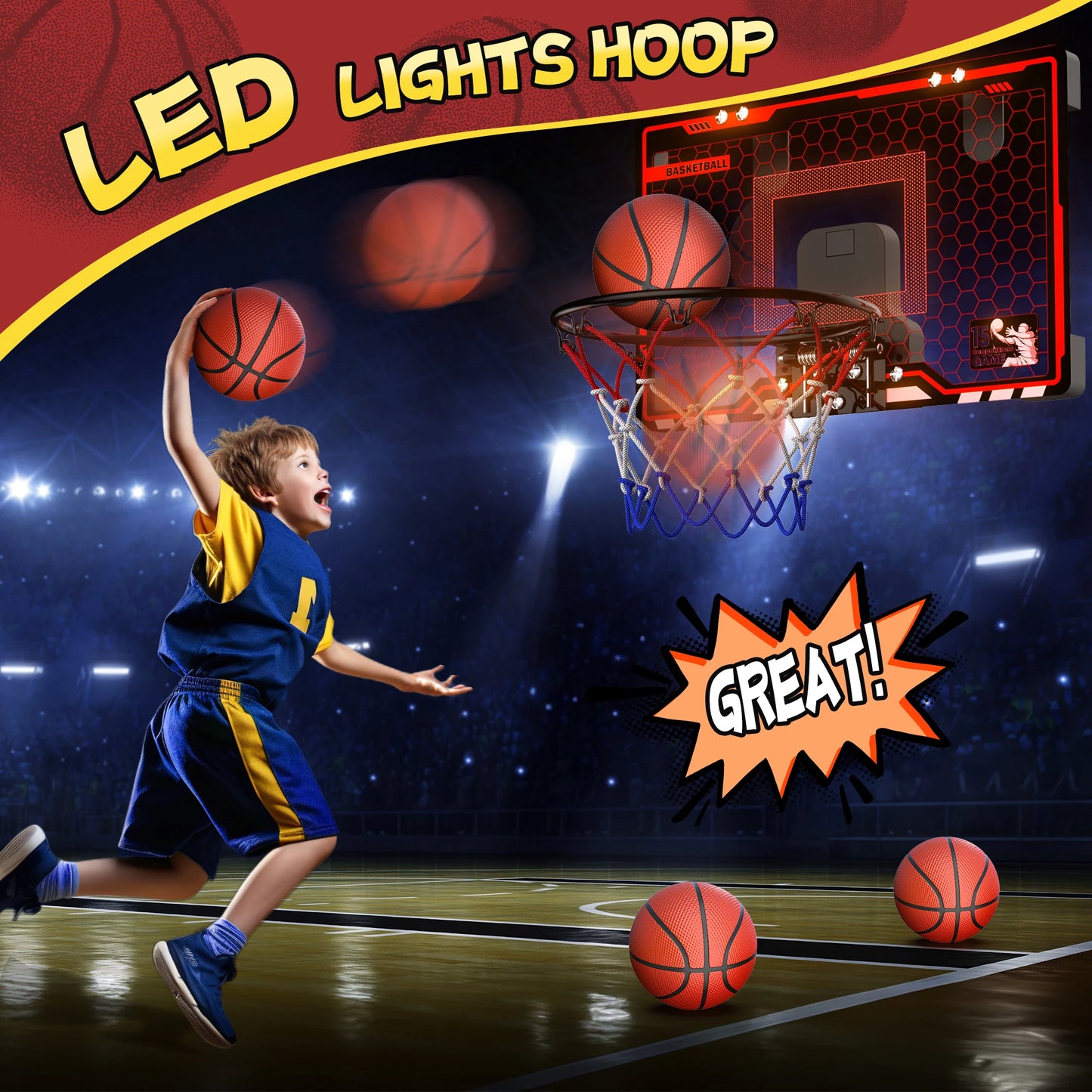 Mini Basketball Hoop For Kids
