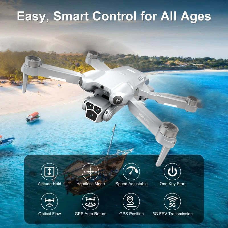 H10 drone, 8K camera intelligent obstacle avoidance,