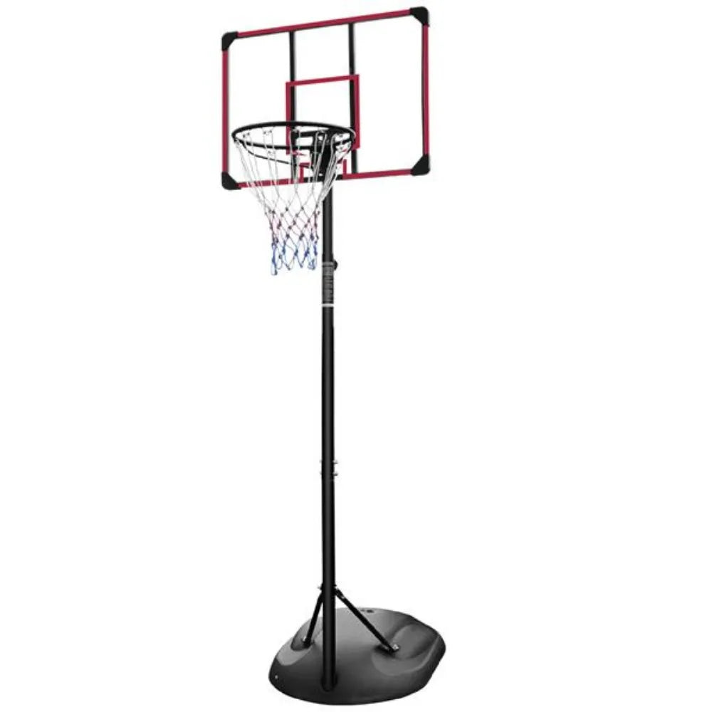 7.5ft - 9.2ft with 32 Inch Backboard Portable Basketball Hoop System