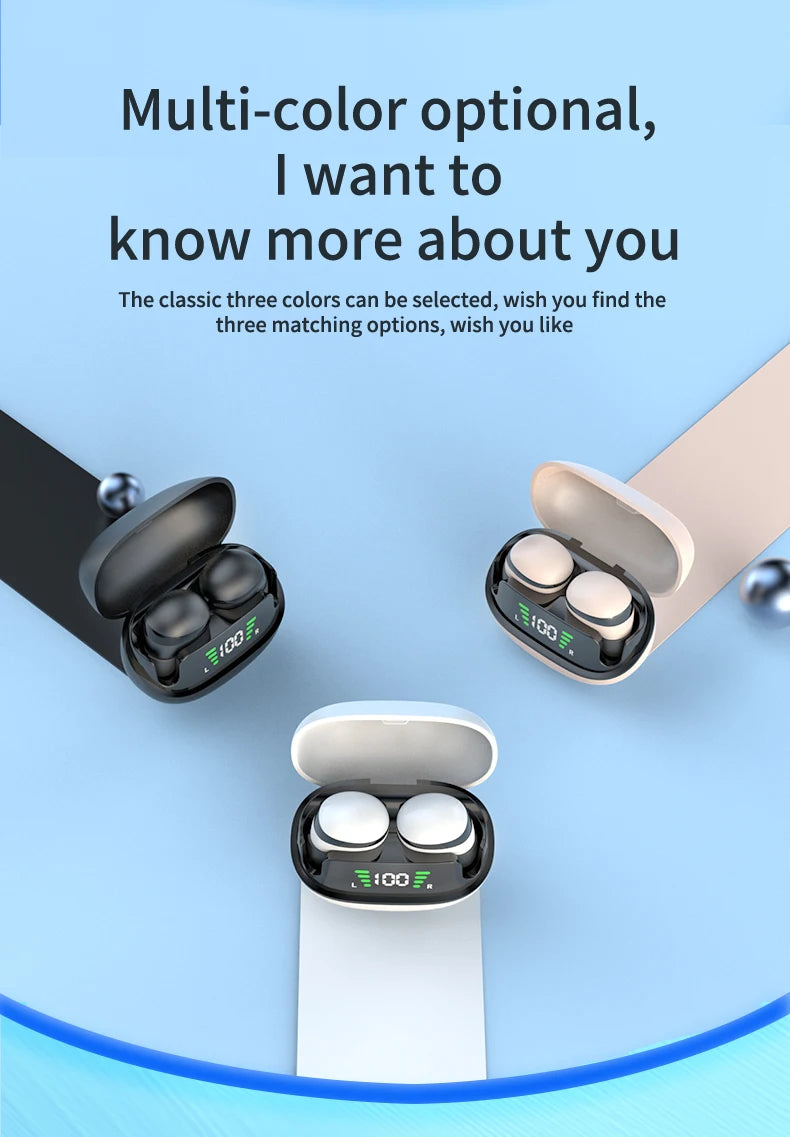 Sleep earbuds, wireless mini work earphones