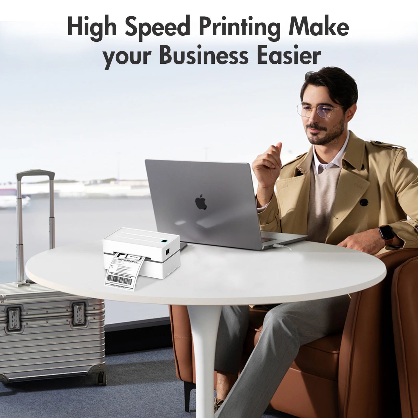 Thermal Label Printer Portable