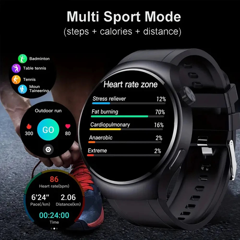 SENBONO Men's Smart Watch Heart Rate