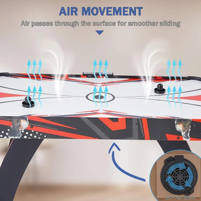 Air Hockey Table, Indoor Hockey Arcade Game