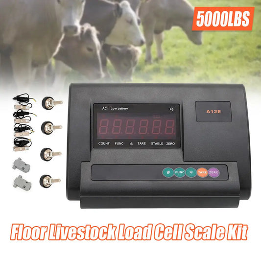 2.5T Livestock Scale Kit 5000Lbs