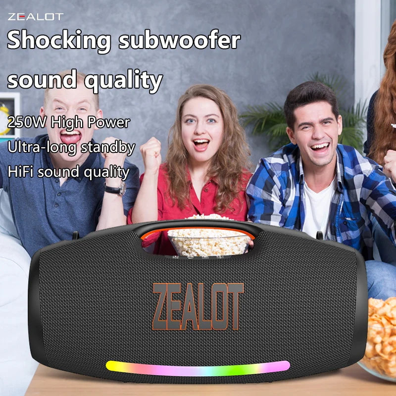 Zealot S89 250W Portable Bluetooth Speaker