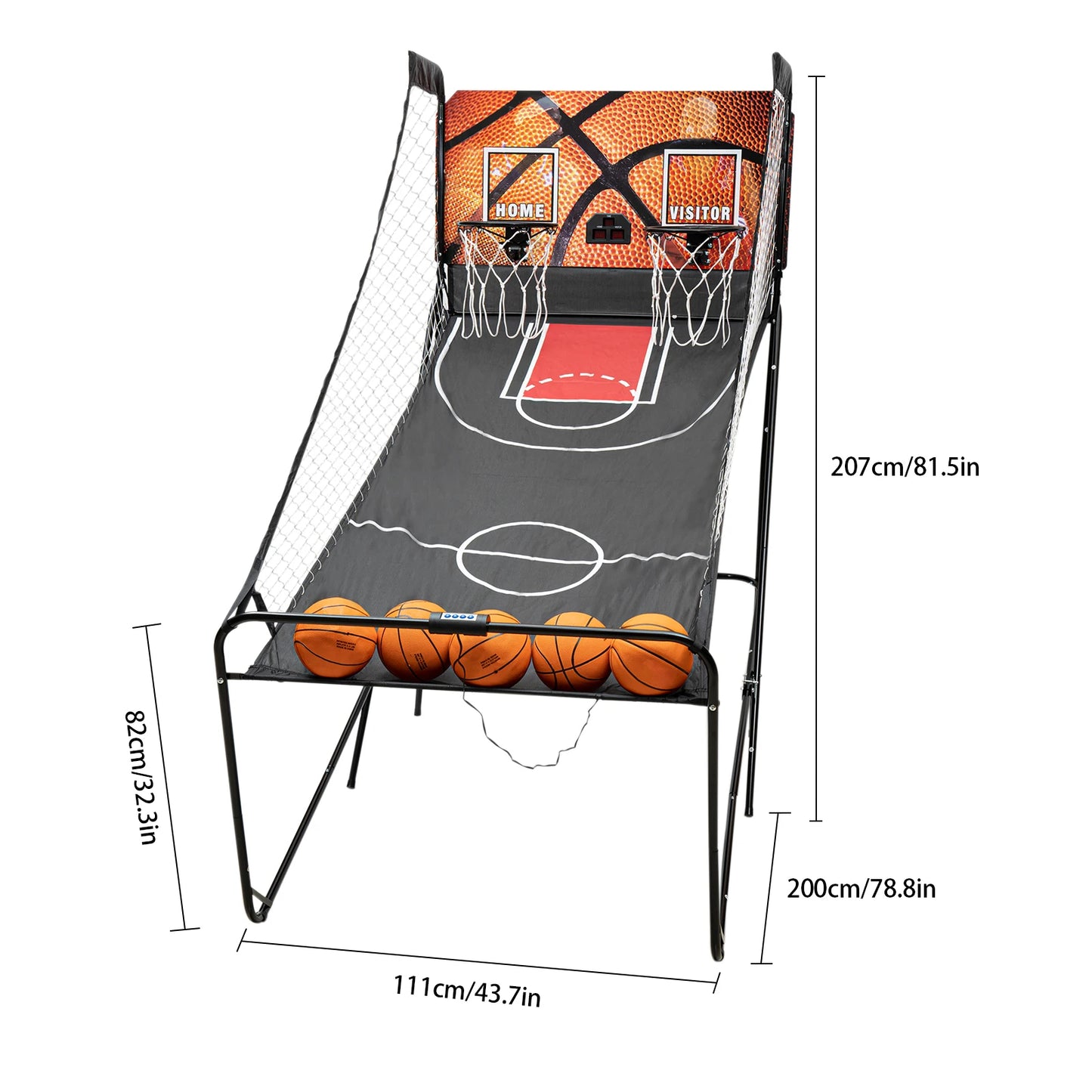 Double Electronic Scoring and Shooting Machine