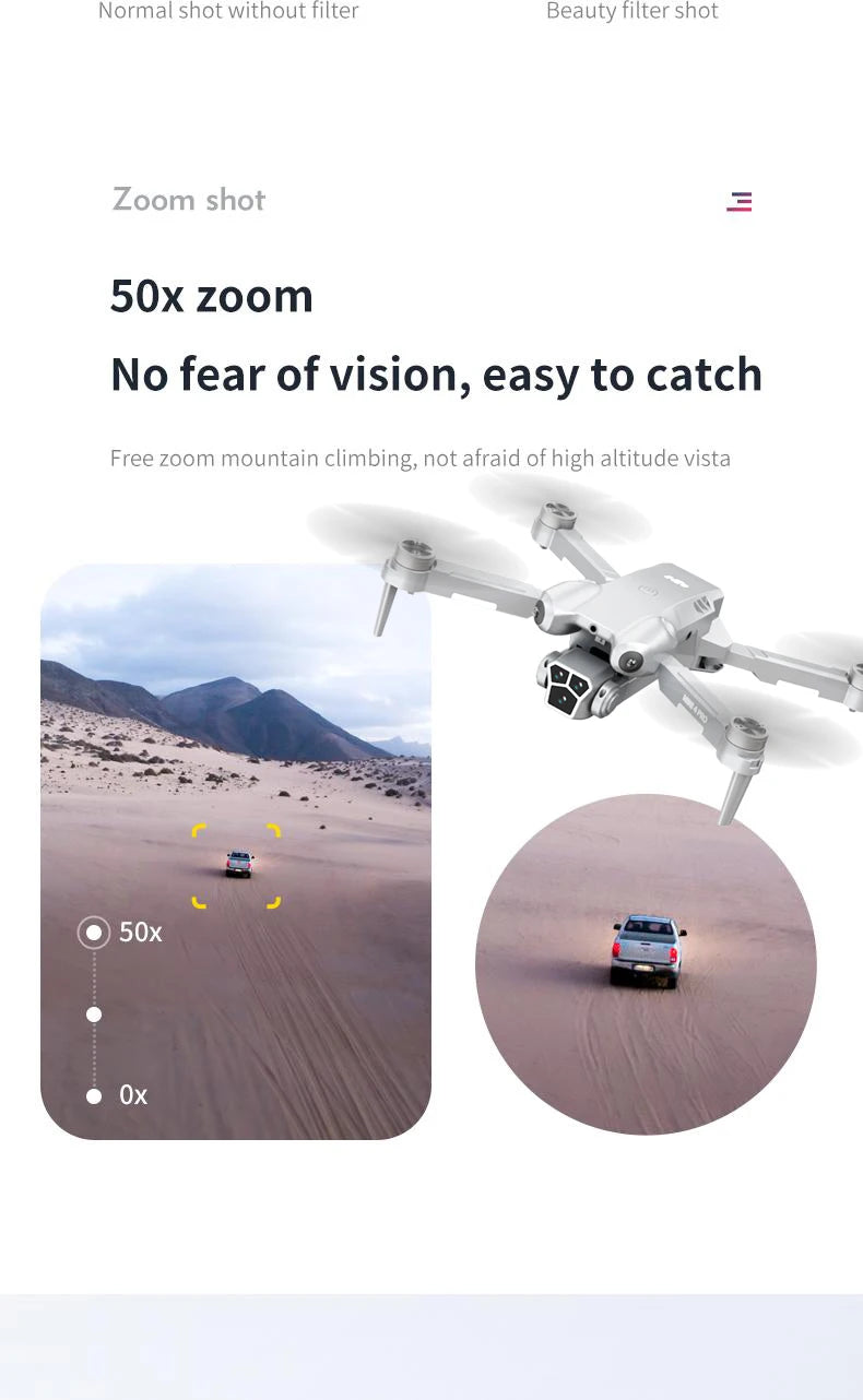 H10 drone, 8K camera intelligent obstacle avoidance,