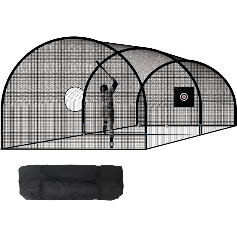 Pro 20FT Baseball Batting Cage Net and Frame
