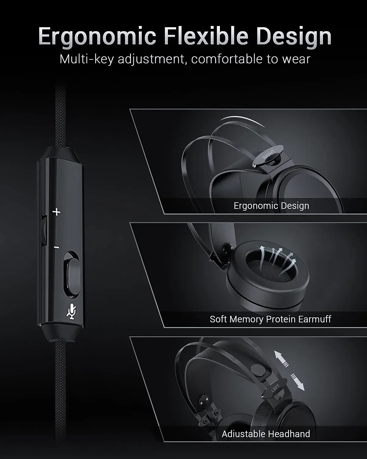 NUBWO N7 Stereo Gaming Headsets