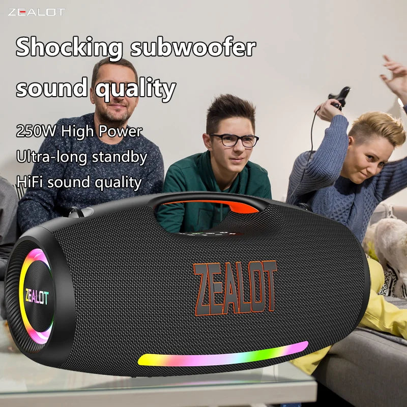 Zealot S89 250W Portable Bluetooth Speaker