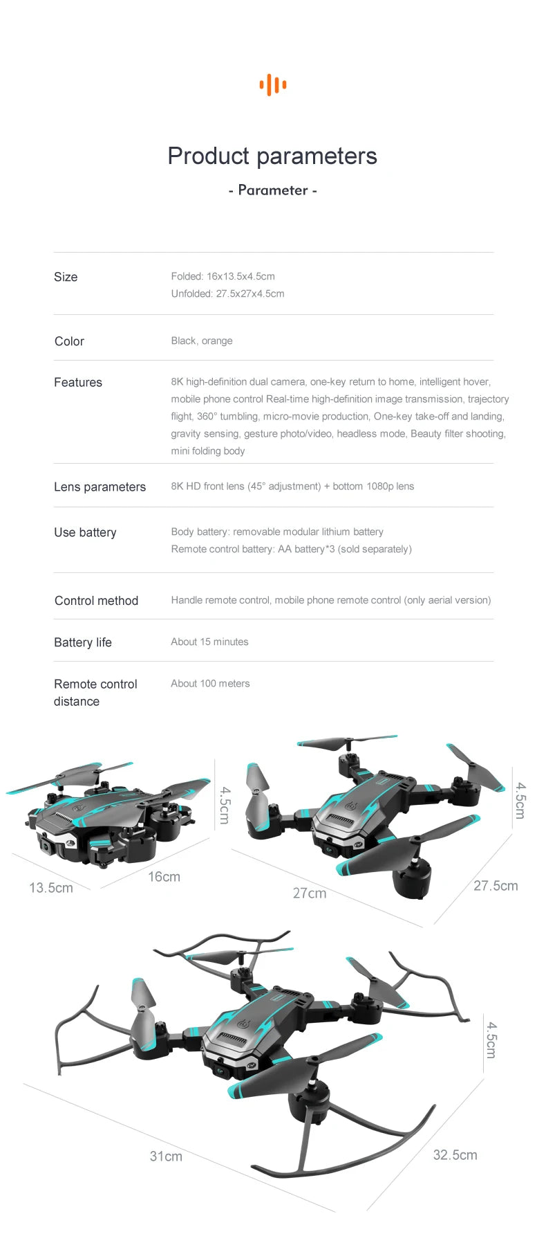KBDFA G6Pro GPS Drone 5G Professional