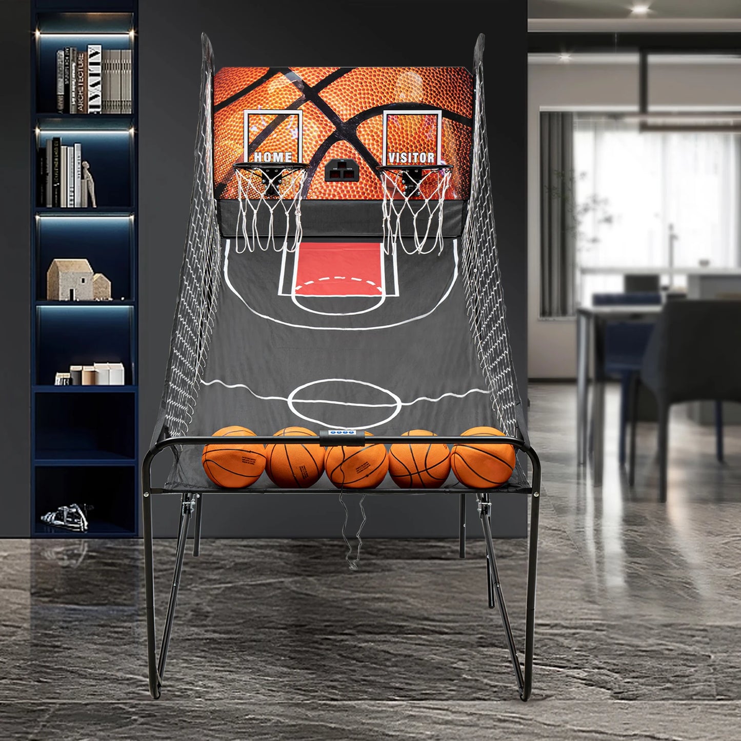 Double Electronic Scoring and Shooting Machine