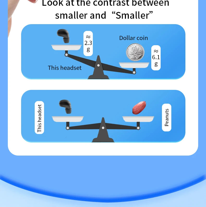 Sleep earbuds, wireless mini work earphones