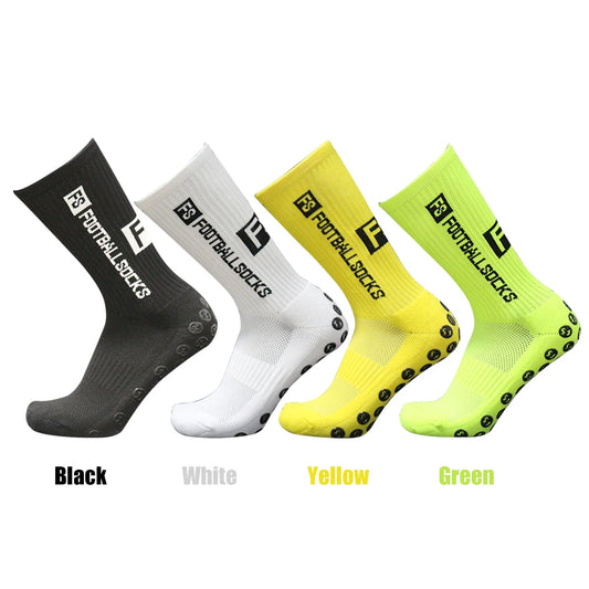 Non Slip Round Silicone Unisex Football Sock