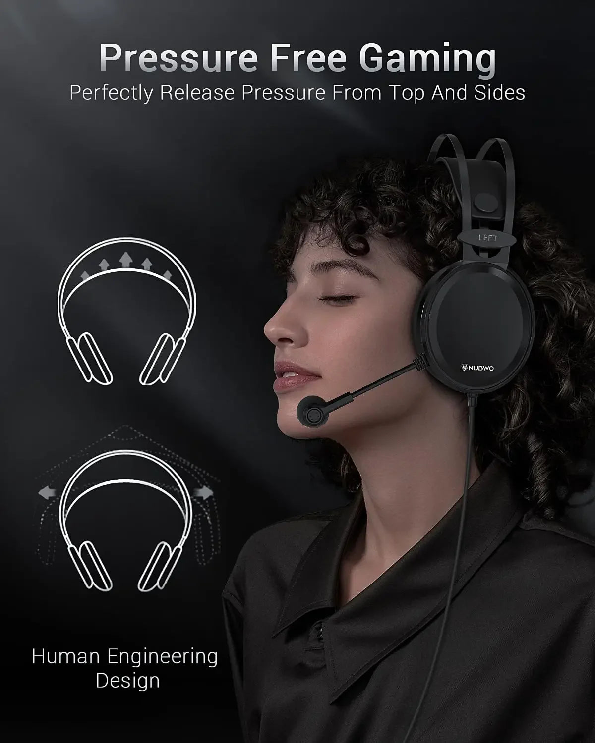 NUBWO N7 Stereo Gaming Headsets
