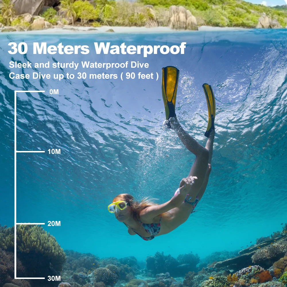 Action Camera Underwater 30M Helmet Video  Sport Camera