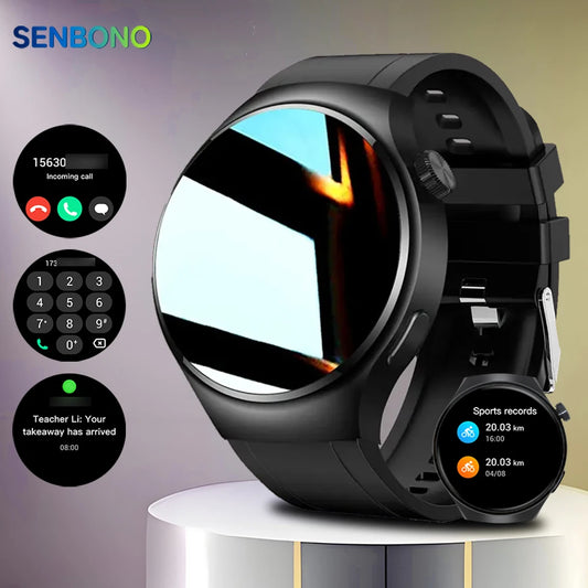 SENBONO Men's Smart Watch Heart Rate