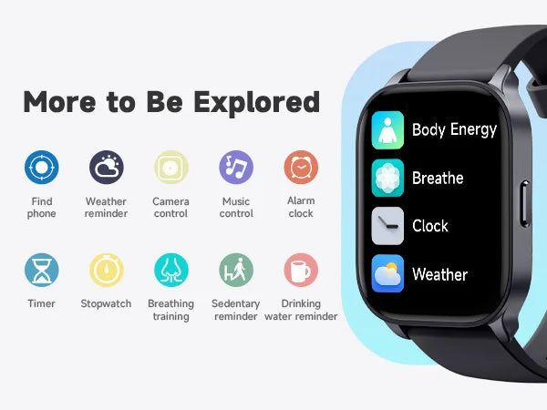 TOOBUR 2.01“ Smart Watch for Women