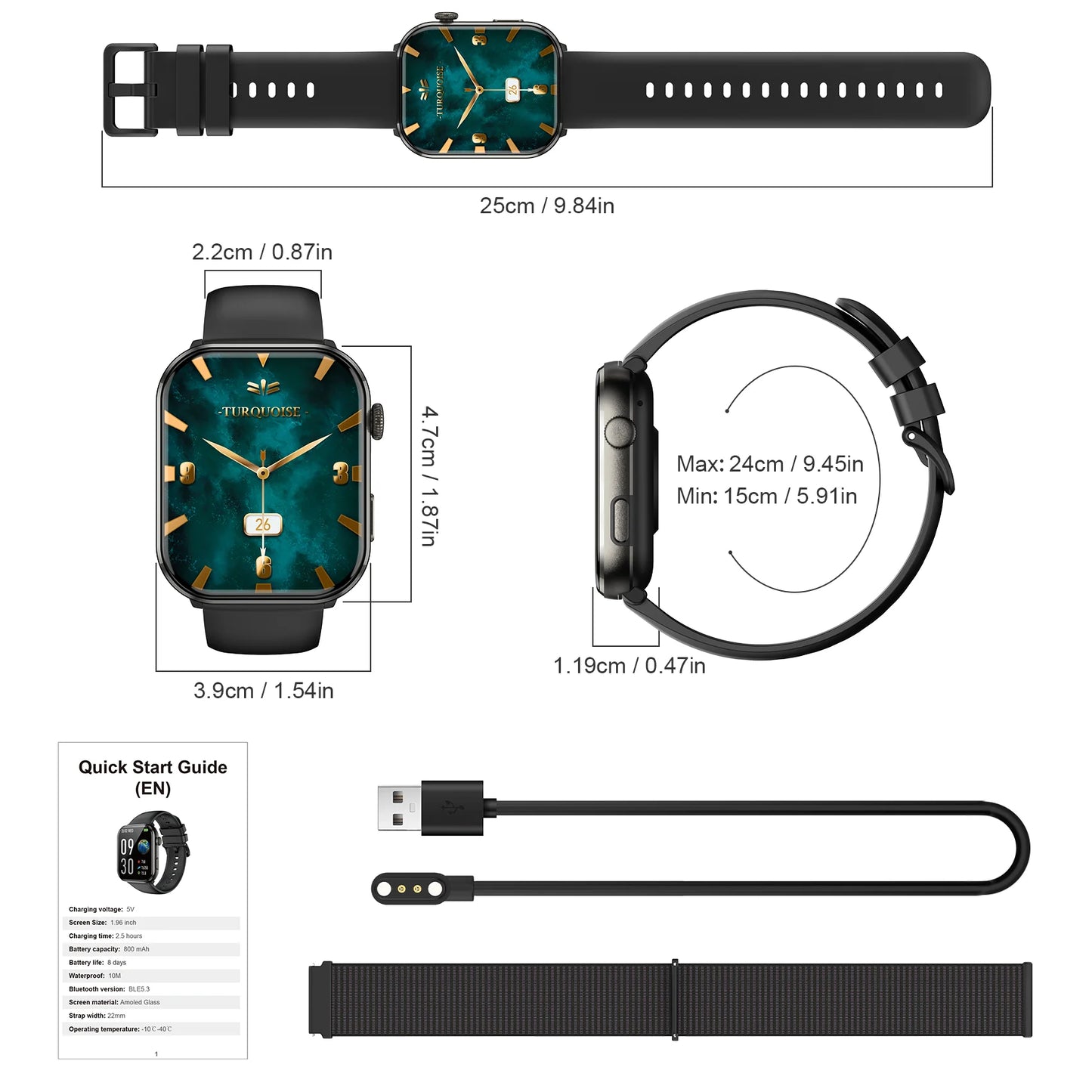 IOWODO 2025 New Bluetooth Smartwatch