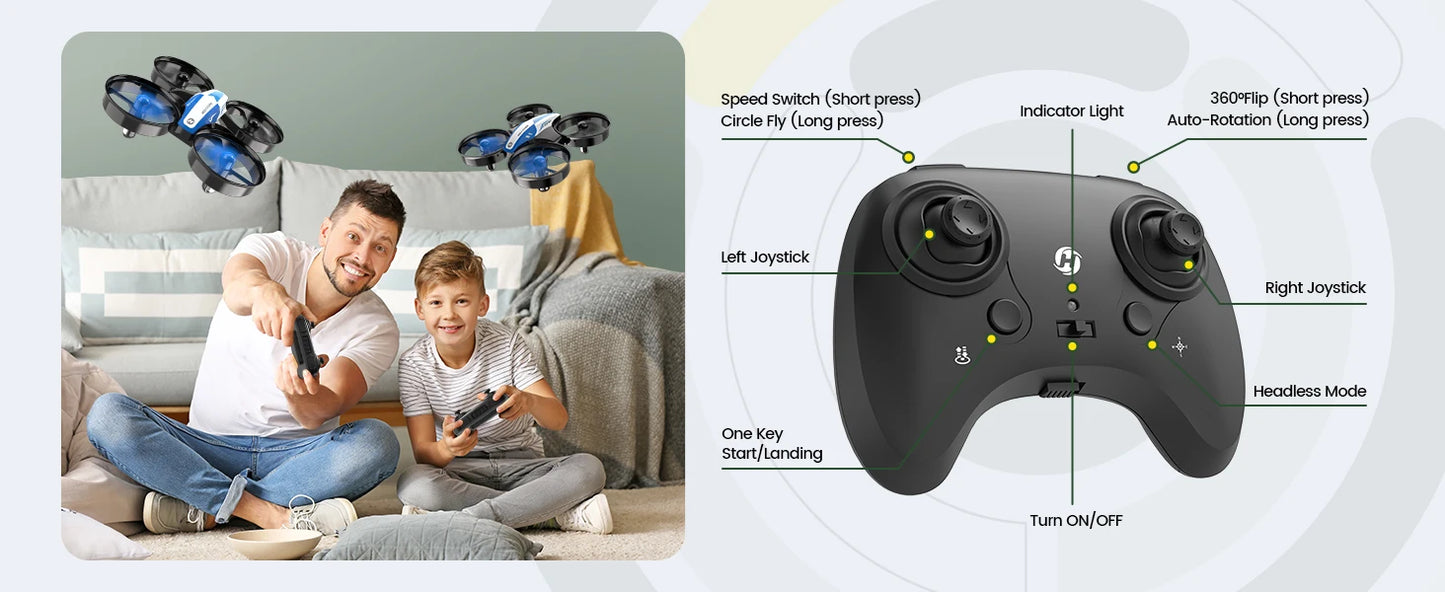 Holy Stone Mini Drone for Kids/Beginners,  RC Nano Quad,