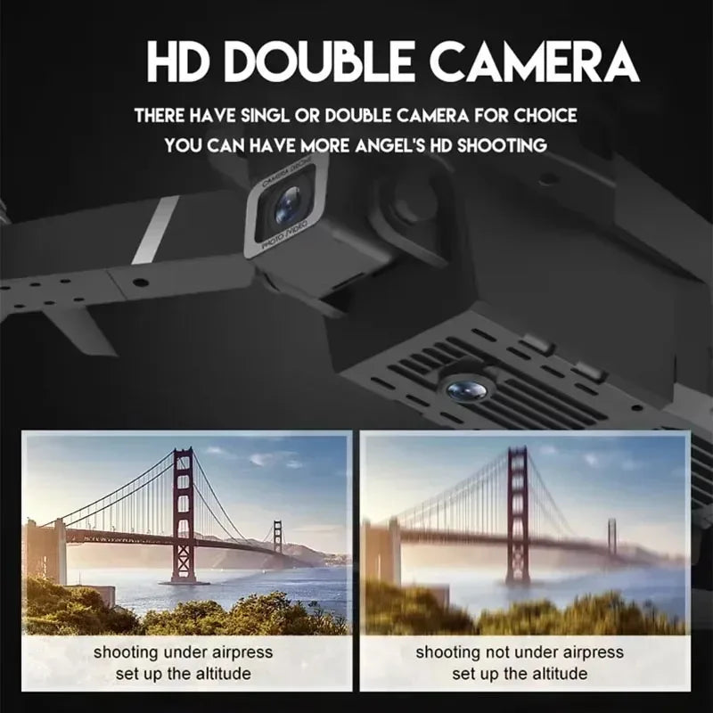 2024 E88Pro RC Drone 4K Professinal With 3 Battery