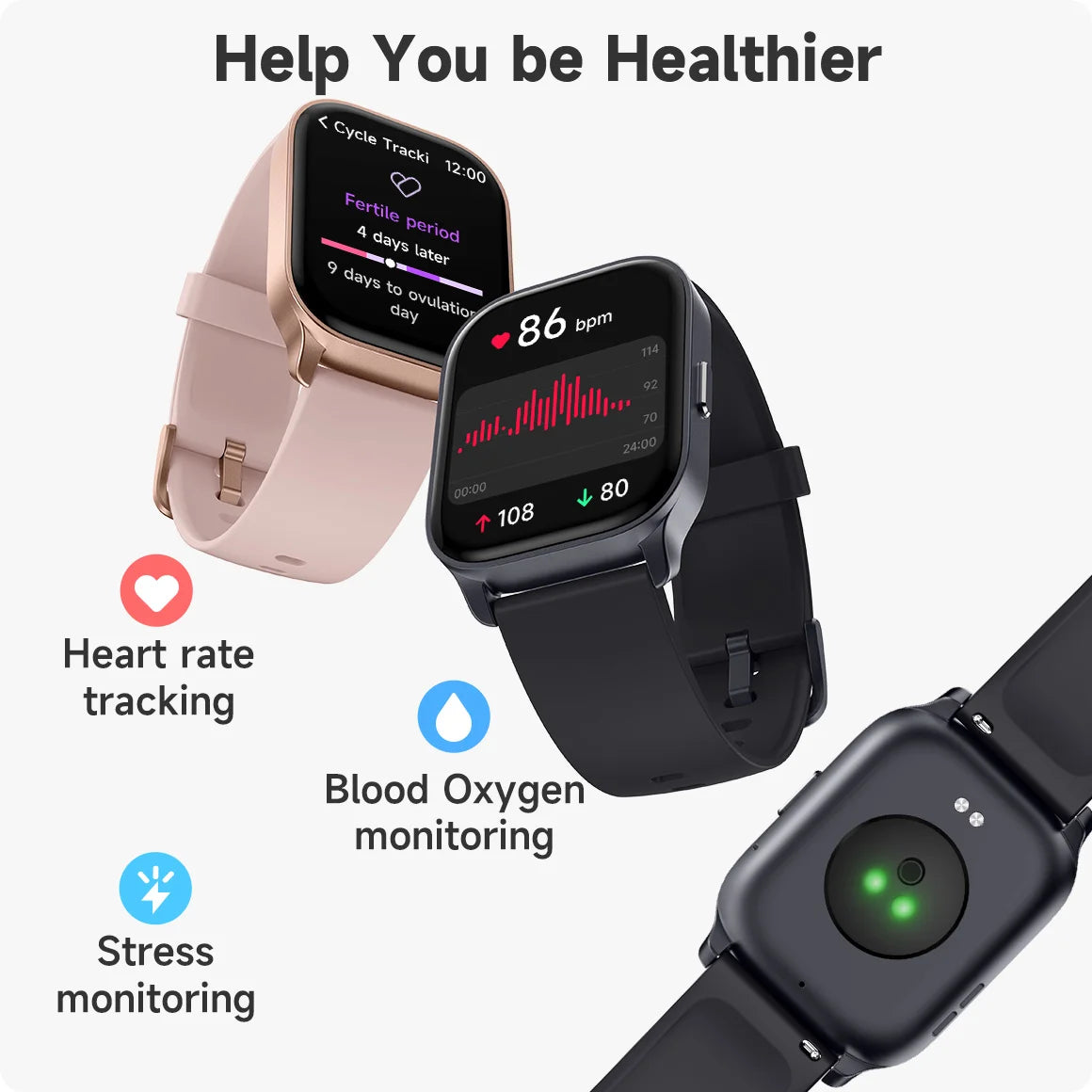 TOOBUR 2.01“ Smart Watch for Women