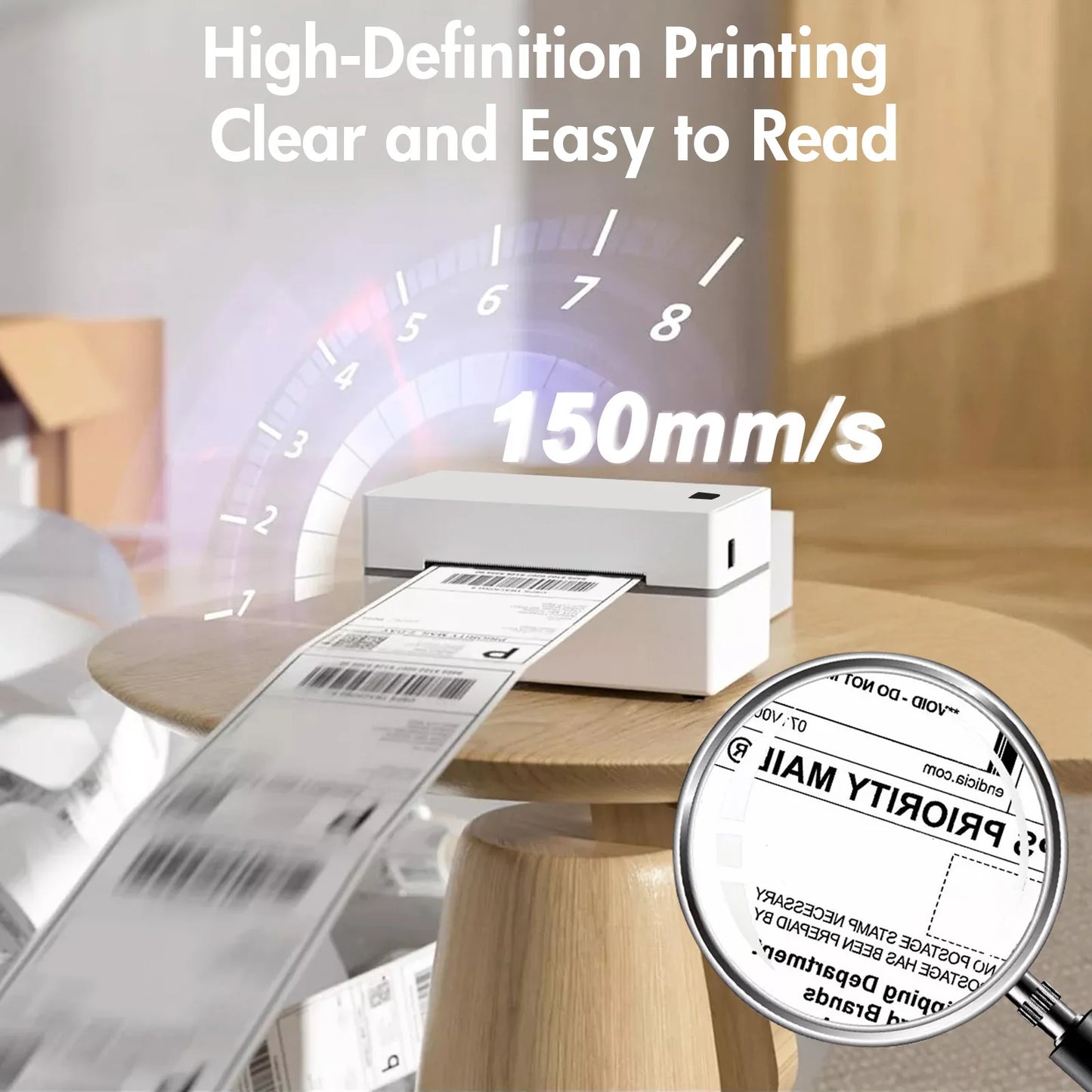 Thermal Label Printer Portable