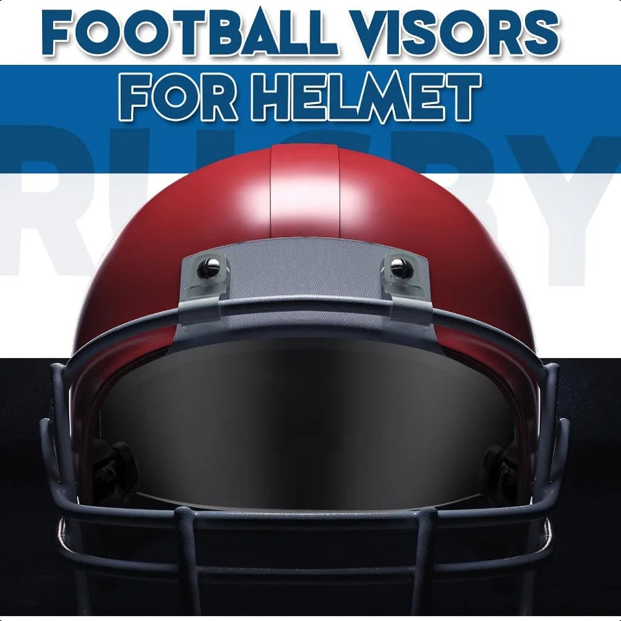2 Pcs Football Visor for Youth Adult Football Helmet