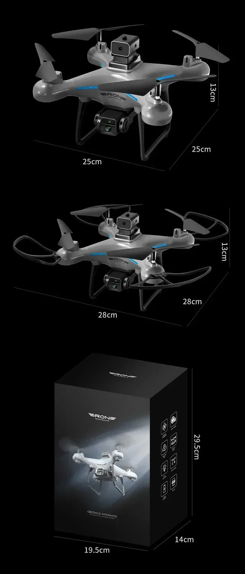 KY102 Drone 8K HD Profesional Dual-Camera