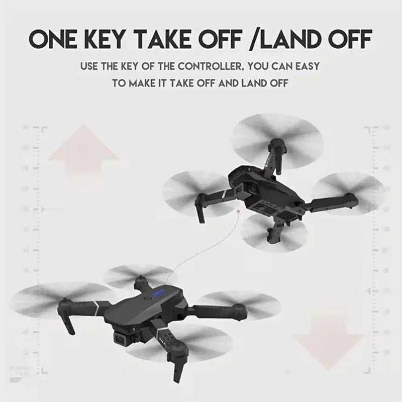 2024 E88Pro RC Drone 4K Professinal With 3 Battery