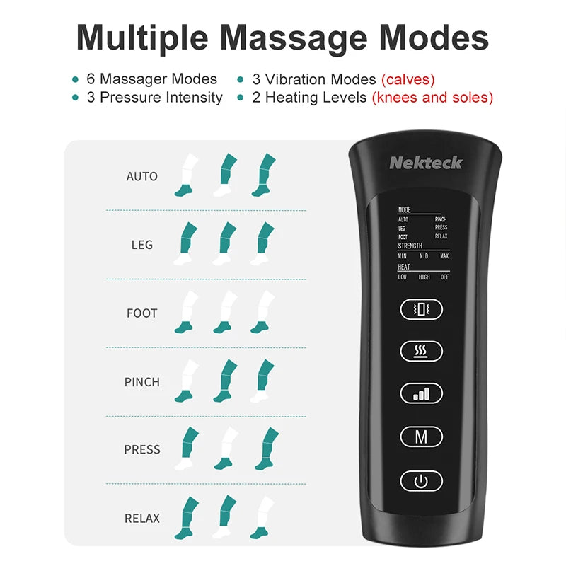 Nekteck Foot Air Pressure Leg Massager