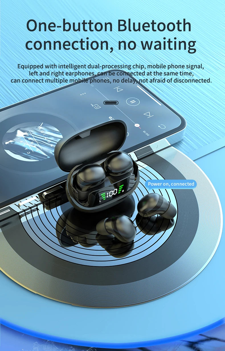 Sleep earbuds, wireless mini work earphones